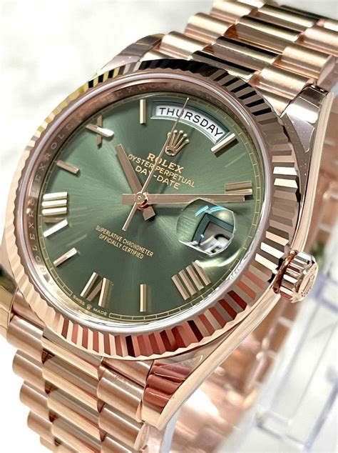 rolex day-date rose gold listenpreis